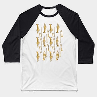 Trumpets and Trombones Baseball T-Shirt